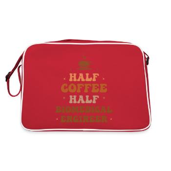 Proud Biomedical Technician Biology Research Bio - Retro Bag - red/white - Back