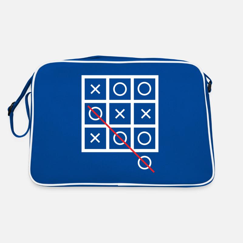 Tic tac toe Retro Tasche