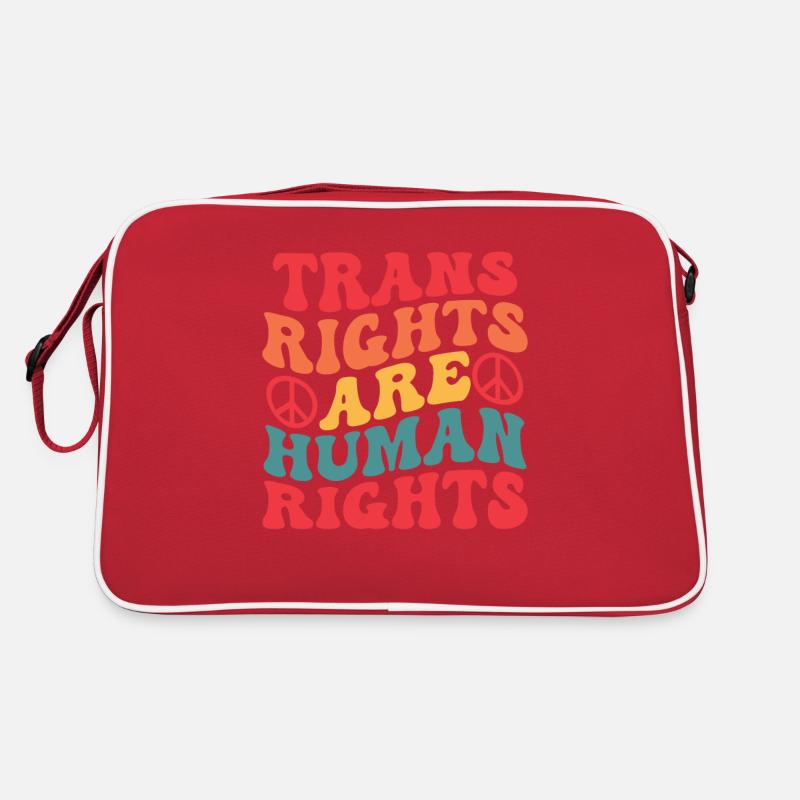 Androgyn Bisexual Gender Gay Trans Binary Retro Bag