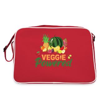 Militant des droits des animaux Végétalien Végétarien Amoureux des animaux Animal - Sac Retro - rouge/blanc - Dos