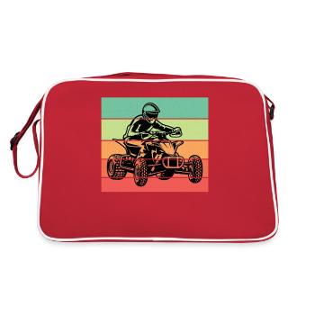ATV Quad Offroad - Retro Bag - red/white - Back