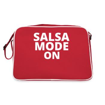 Salsa Musique Salsa Danse Salsa - Sac Retro - rouge/blanc - Dos