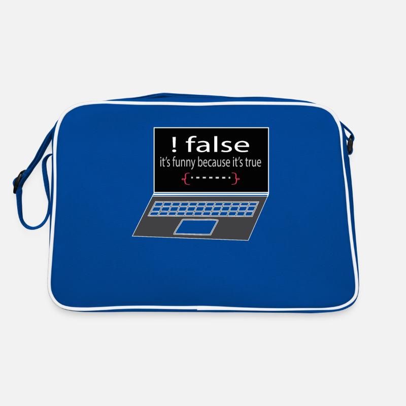 Software Developer Programmer Gift Retro Bag