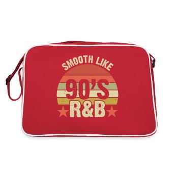90s R&B Music Cassette 90 Years of Songs - Retro Bag - red/white - Back