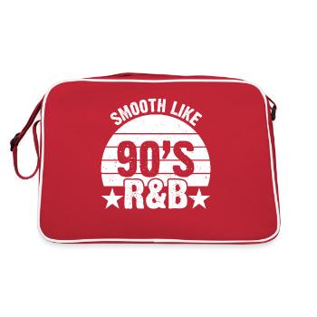 90s R&B Music Cassette 90 Years of Songs - Retro Bag - red/white - Back