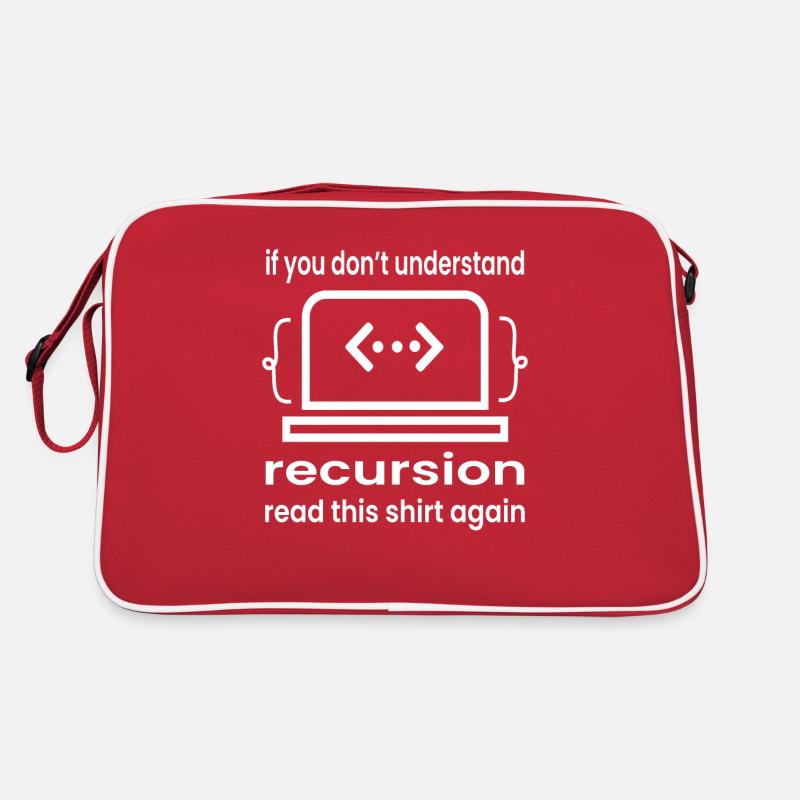 Cadeau de programmeur développeur de logiciels Sac Retro
