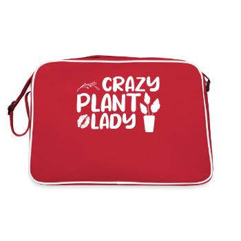 Jardinière Jardinière Femmes Enfants Femme - Sac Retro - rouge/blanc - Dos