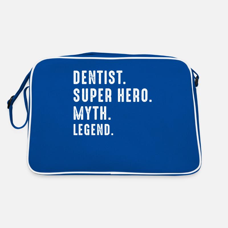 Assistante dentaire Dentiste Dent Sac Retro