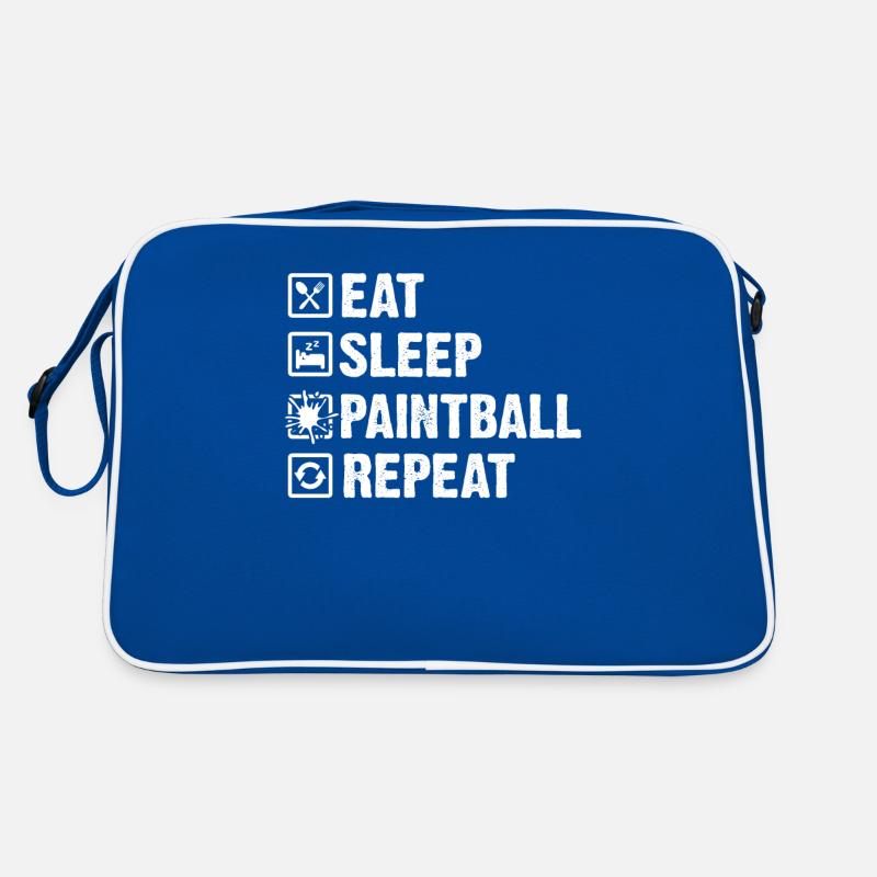 Paintball Gift Paintballer Paintball Player Retro Bag