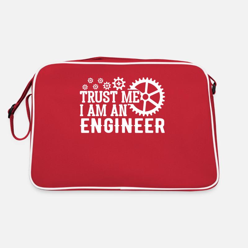 Mechanical Engineer Mechanical Engineer Profession Retro Bag