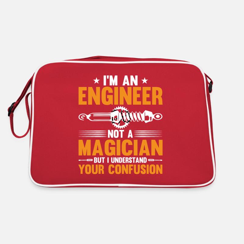 Engineer Brain Mechanical Engineering Electrical Engineering Math Retro Bag