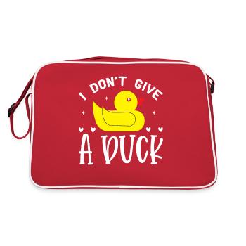 Famille des canards Canards en caoutchouc Canard de baignade Canard - Sac Retro - rouge/blanc - Dos