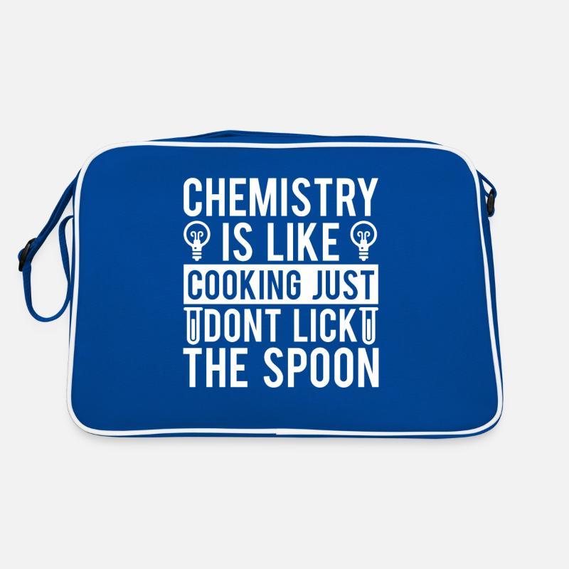 Chemistry Chemist Scientist Bachelor Master Retro Bag