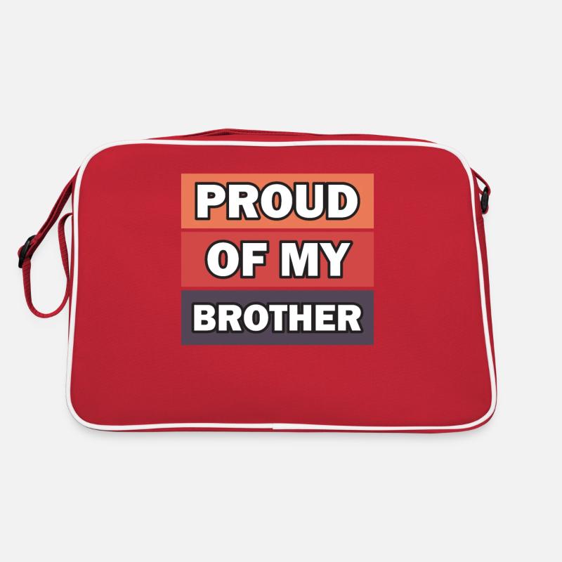 Fier de mes frères et sœurs Sac Retro