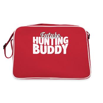 Hunter Papa Son Père Chasse Chasse - Sac Retro - rouge/blanc - Dos