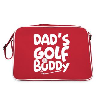Golf Son Legend Father Golf Partner - Retro Bag - red/white - Back