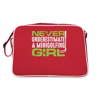 MINIGOLF GOLFEUR GOLFEUR -GOLFEUR -GOLFEUR -GOLFEUR - Sac Retro - rouge/blanc - Dos