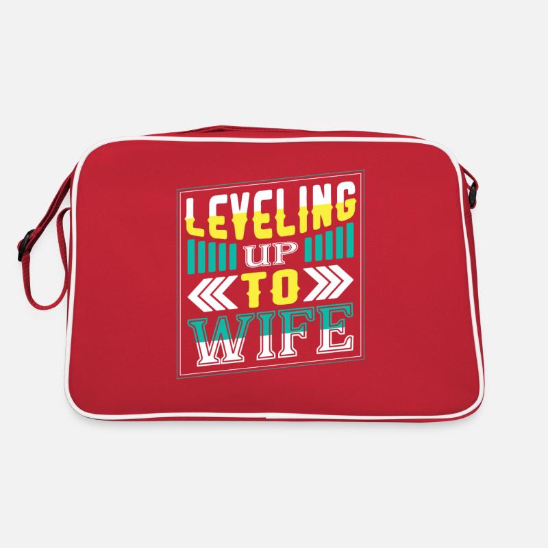Lustiges Zocken Hochzeit Junggesellenabschied Retro Tasche