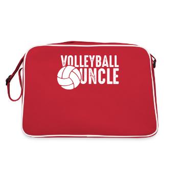 Proud Volleyball Uncle Volleyball Uncle - Retro Bag - red/white - Back