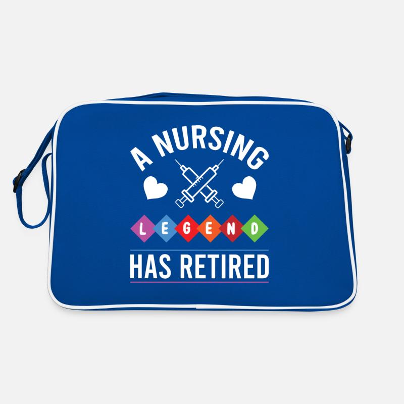 Krankenschwester Rente Ruhestand Retro Tasche
