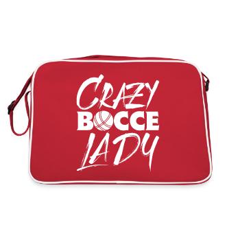 Bocce Quote Bocce Ball avec Jack Bocci Game Bocce - Sac Retro - rouge/blanc - Dos