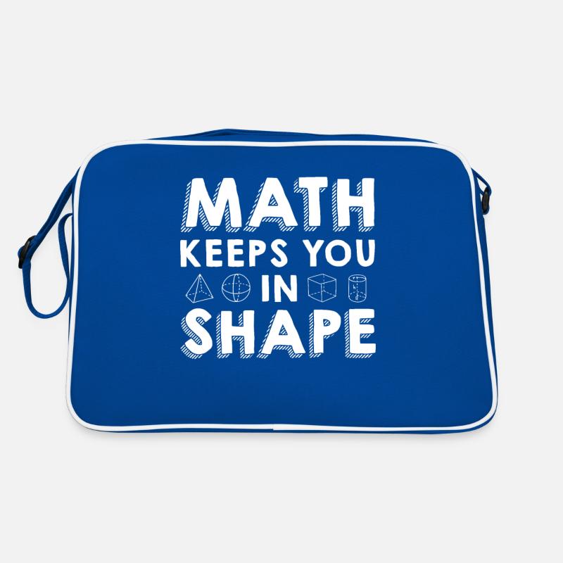 Mathelehrer Mathematische Formel Geometrie Lehrer Retro Tasche