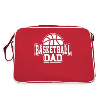 Basketball Père BBall Dribble Sport - Sac Retro - rouge/blanc - Dos