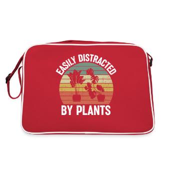 Jardiniers amateurs, jardiniers de fruits et légumes - Sac Retro - rouge/blanc - Dos