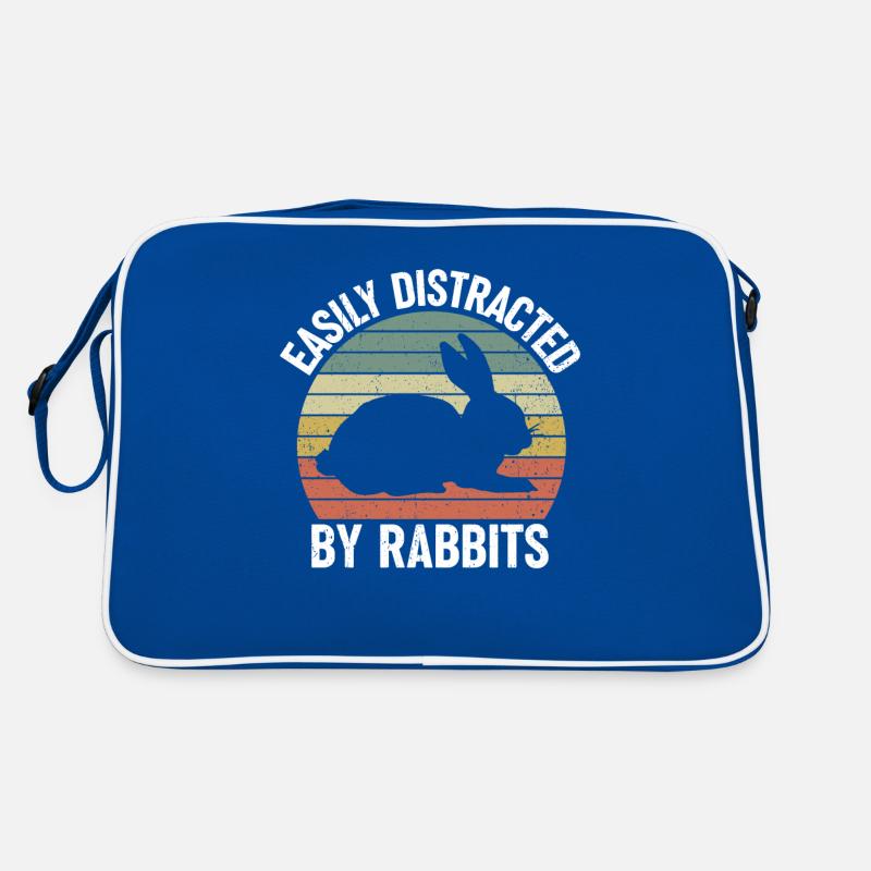 Hares Rabbit Owners Carrots Breeders Retro Bag