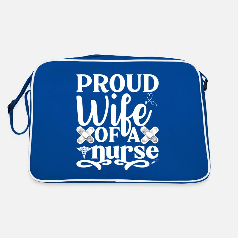 Ehefrau einer Krankenschwester Retro Tasche