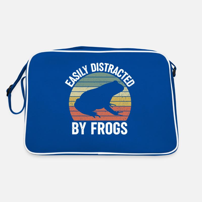 J’adore les grenouilles Sac Retro