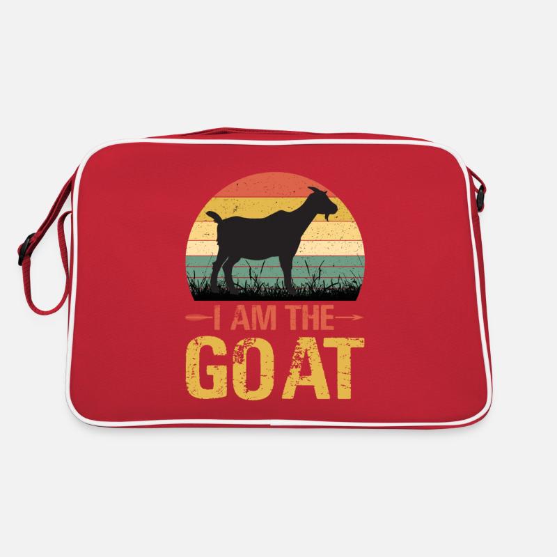 Drôle de gardien de chèvre Cadeau de propriétaire de chèvre Sac Retro