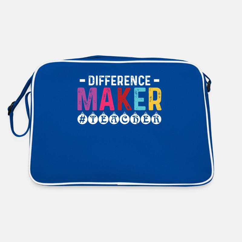Lehrer bester Lehrer Geschenk Retro Tasche