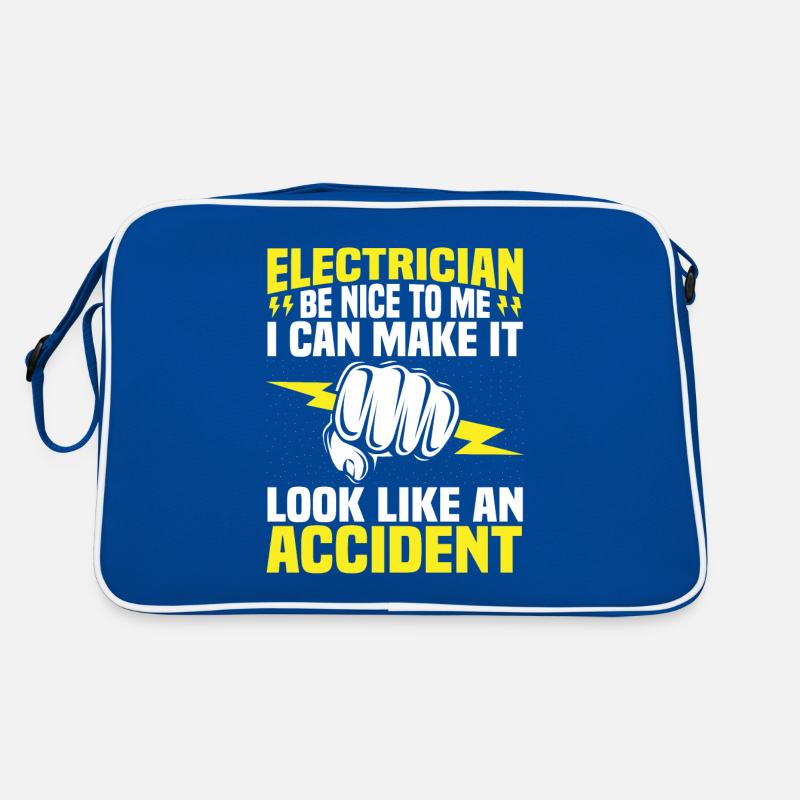 Electrician Electrical Engineering Insulating Pliers Electronics Retro Bag
