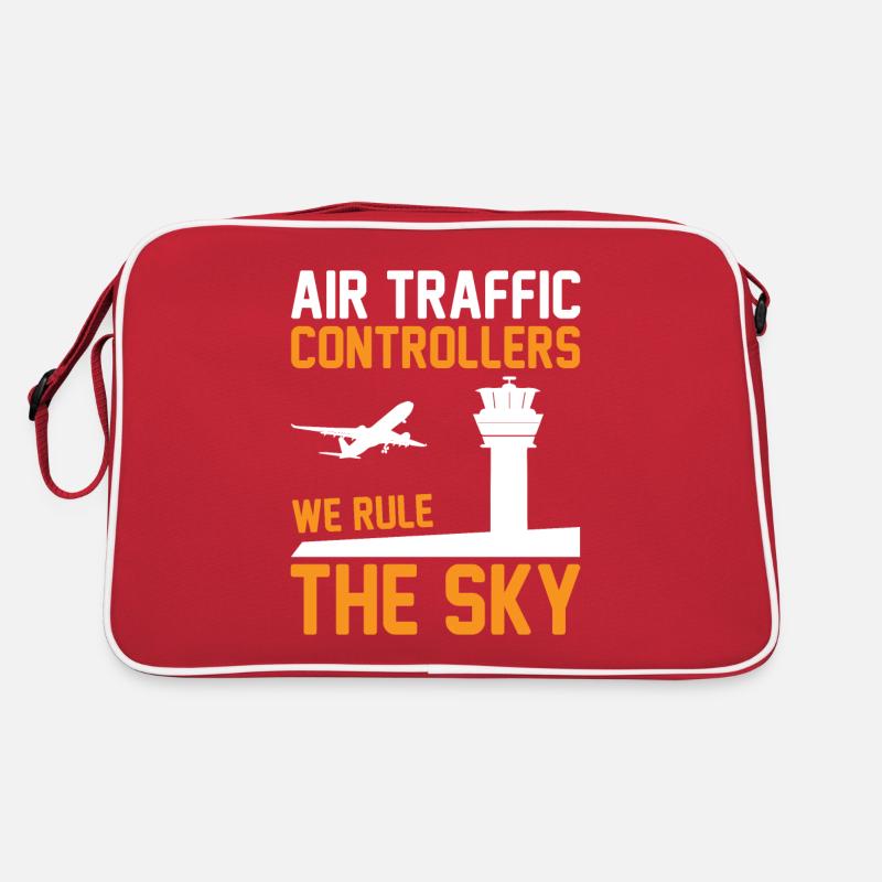 Air traffic controller Tower controller Flight attendants Retro Bag