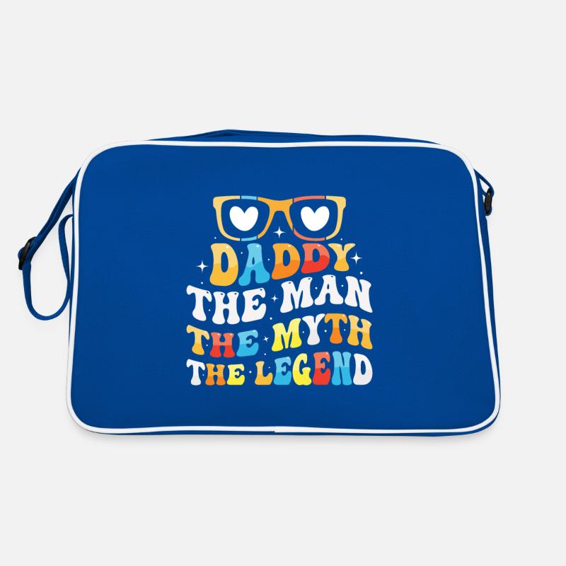 Welt bester Papa Vater Paare Paar Eltern Dad daddy Retro Tasche