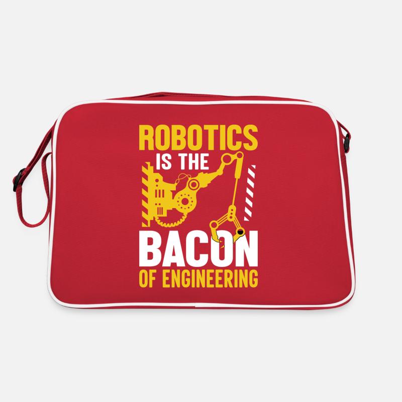 Programmeur de robots Technicien en automatisation Sac Retro