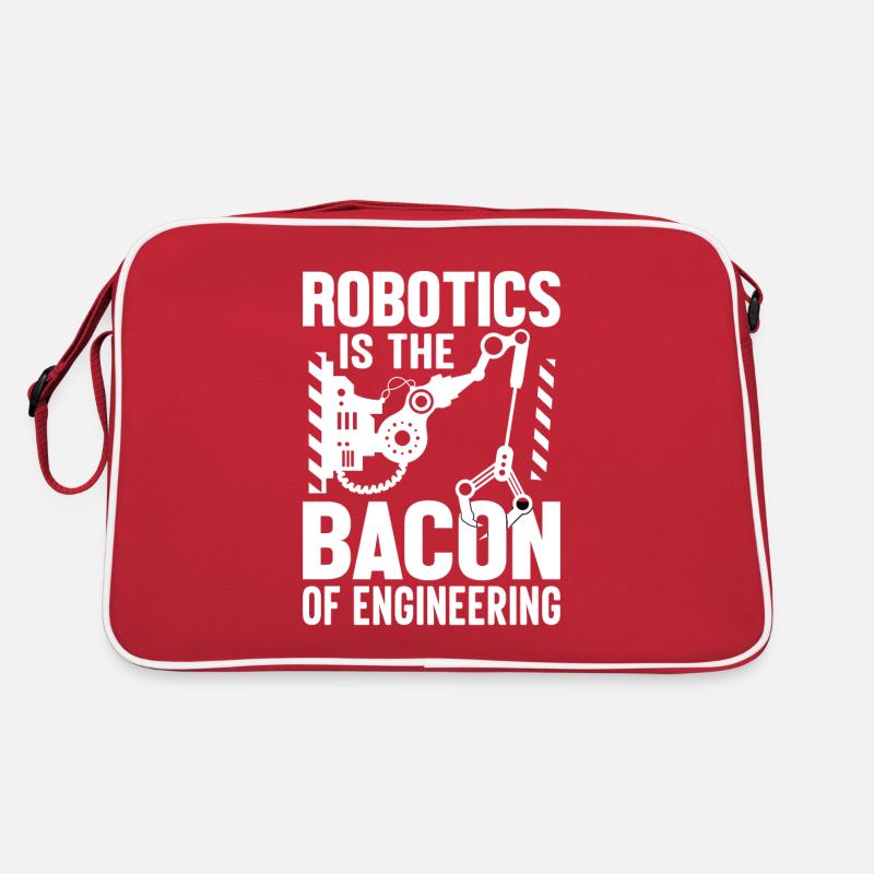 Programmeur de robots Technicien en automatisation Sac Retro