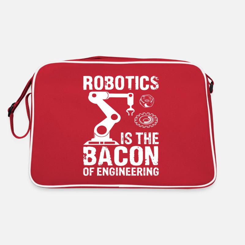Programmeur de robots Technicien en automatisation Sac Retro