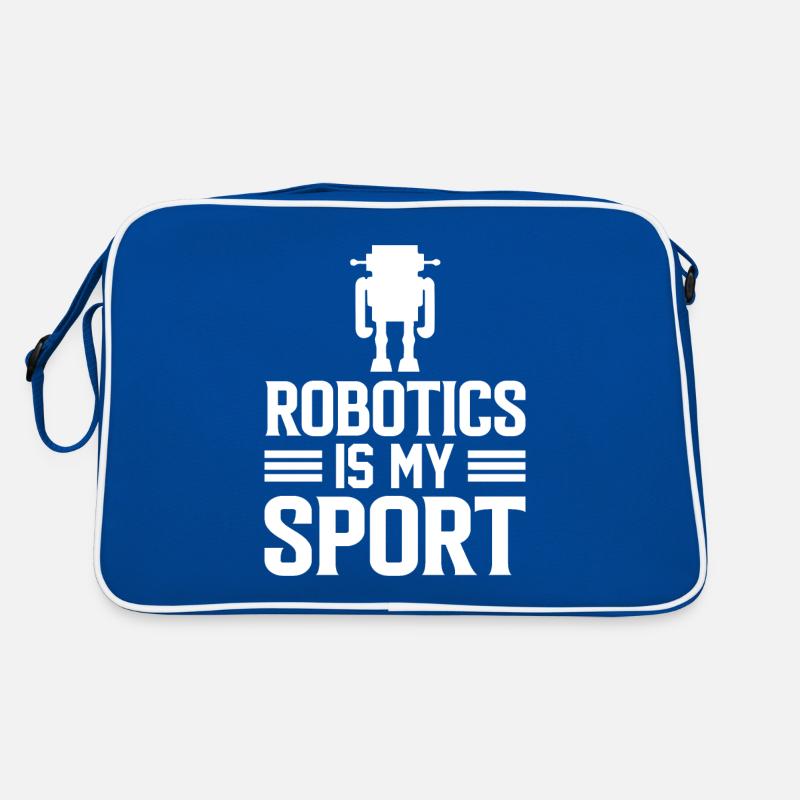 Programmeur de robots Technicien en automatisation Sac Retro