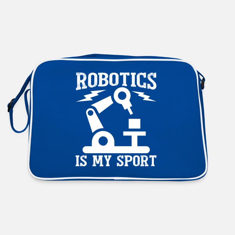 Programmeur de robots Technicien en automatisation Sac Retro