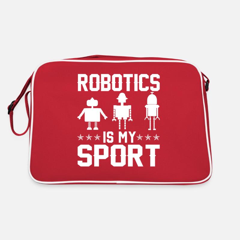 Programmeur de robots Technicien en automatisation Sac Retro