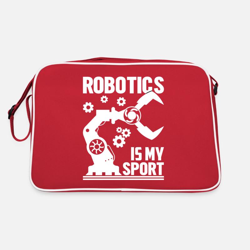 Programmeur de robots Technicien en automatisation Sac Retro
