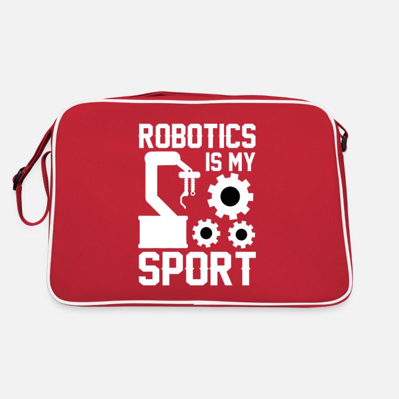 Programmeur de robots Technicien en automatisation Sac Retro