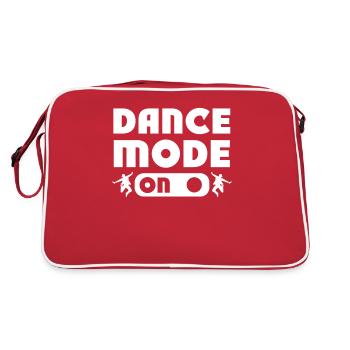 Dance Mode To Dancer Dancer Party Music Sport - Retro Bag - red/white - Back