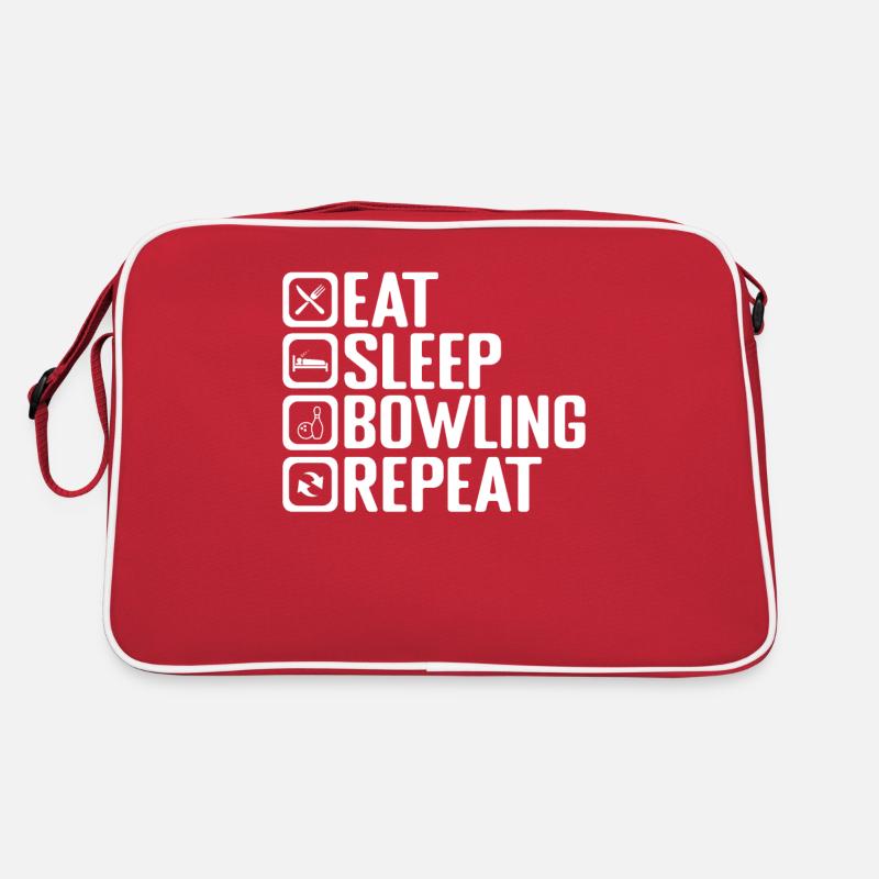 Bowling Cone Spareball Pins Ball Strike Sac Retro