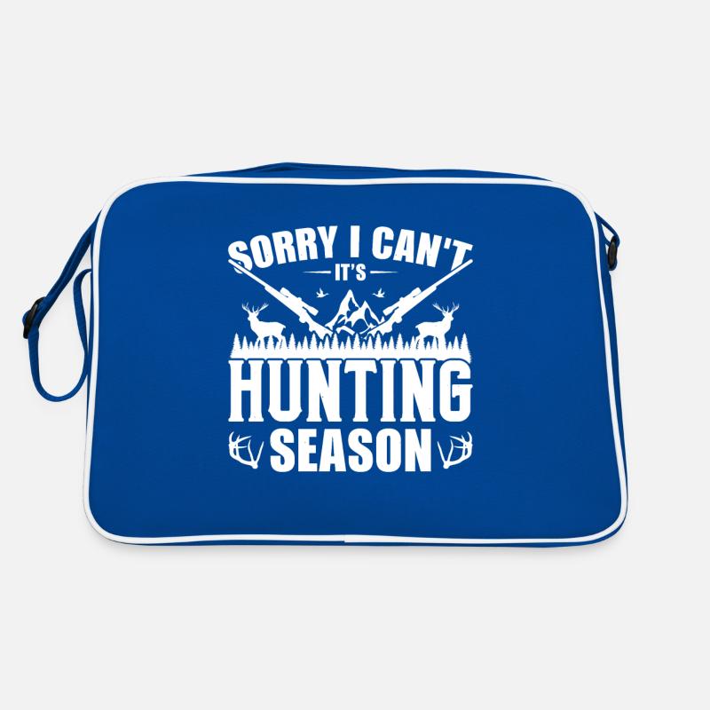 Hunter Tir à l’arc Cerf forestier Chien de chasse Cerf Sac Retro