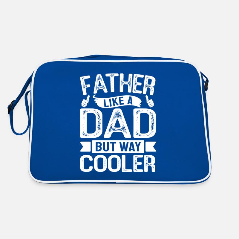 Welt bester Papa Vater Paare Paar Eltern Dad daddy Retro Tasche