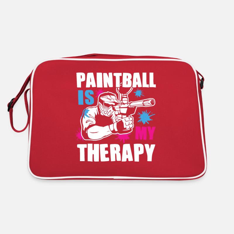 Paintball Gift Paintballer Paintball Player Retro Bag