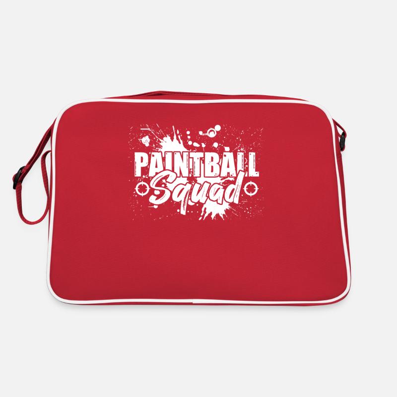 Paintball Gift Paintballer Paintball Player Retro Bag